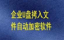 有哪些軟件能讓企業(yè)U盤拷入的文件自動加密？